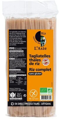 Autour du riz - Tagliatelles thaïes de riz complet