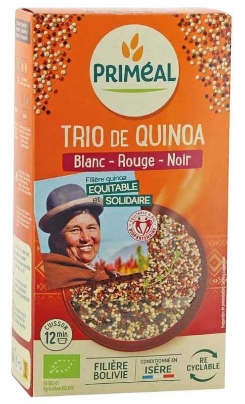 Priméal - Trio de quinoa BIO