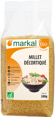 Markal - Millet décortiqué BIO