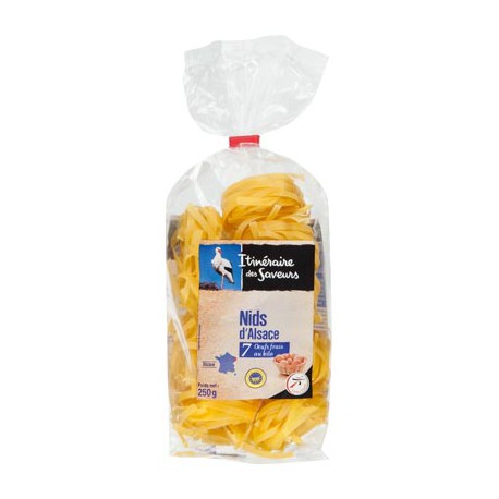 Itinéraire des Saveurs - Pâtes nids d'Alsace