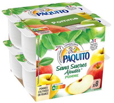 Paquito - Purée de pommes sans sucre