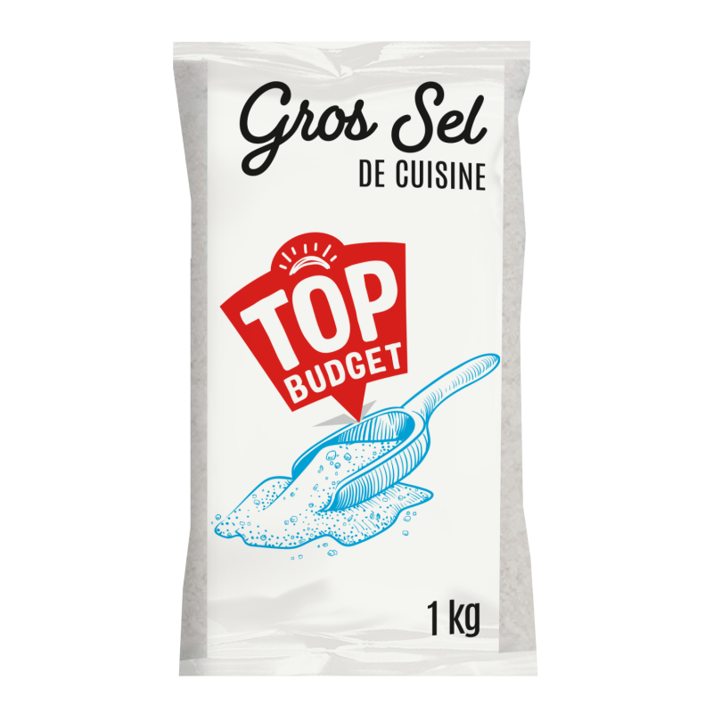 Top Budget - Gros sel de mer iodé