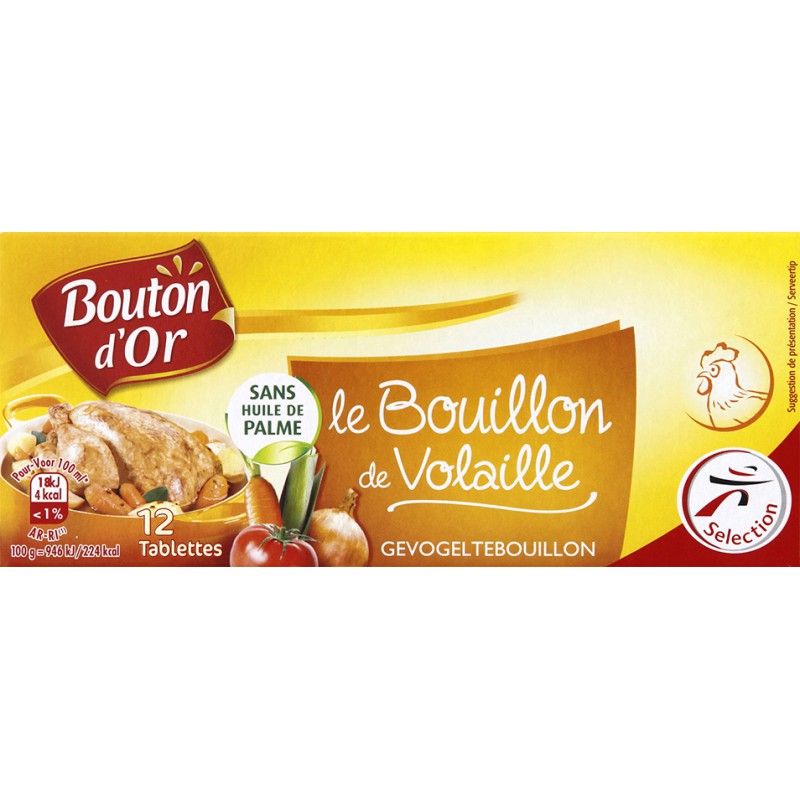 Bouton d'Or - Bouillon poule 120g