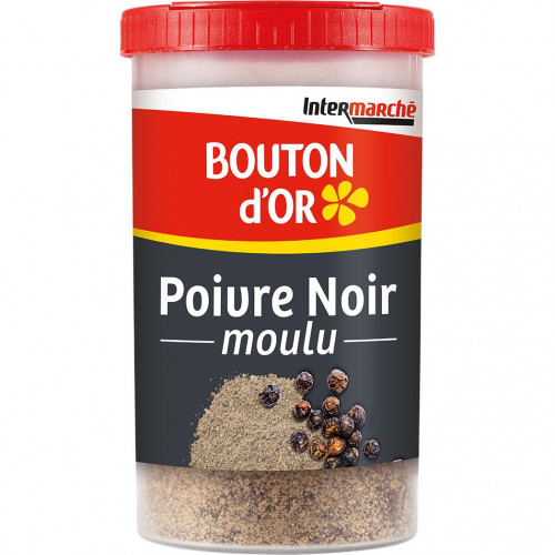 Bouton d'Or - Poivre noir moulu 100g