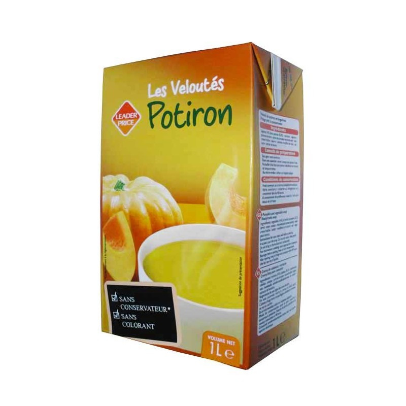 Leader Price - Velouté de potiron