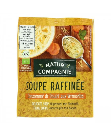 Natur Compagnie - Consommé de poulet aux vermicelles BIO