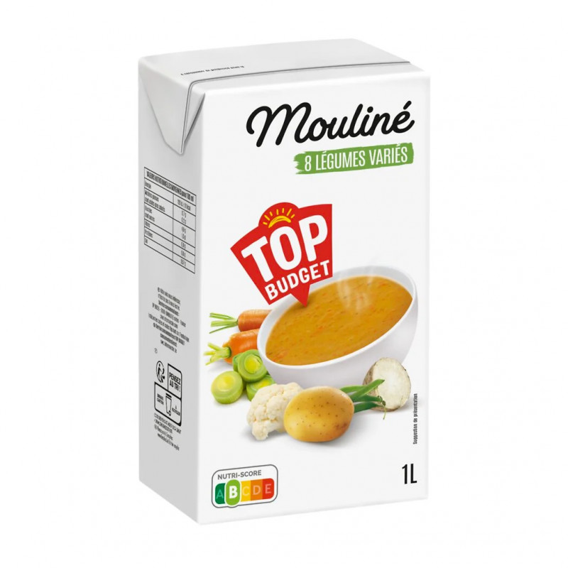 Top Budget - Velouté de légumes