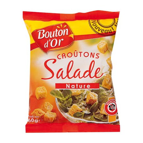 Bouton d'Or - Croûtons pour salade
