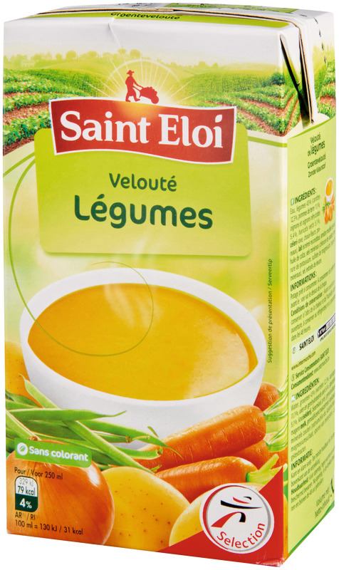 Saint Eloi - Potage velouté aux légumes