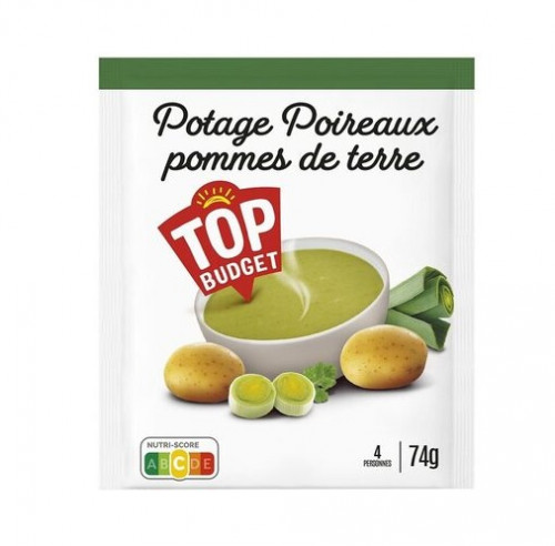 Top budget - Soupe poireaux/pomme de terre