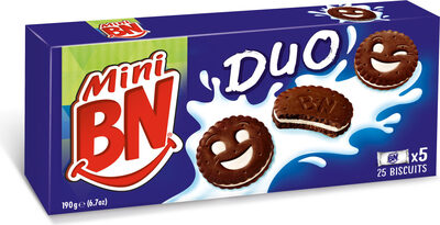 BN - Mini biscuits chocolat et vanille