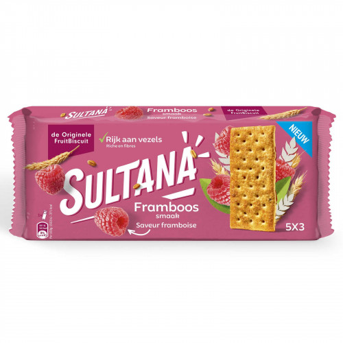 Sultana - Biscuits Framboise 218g