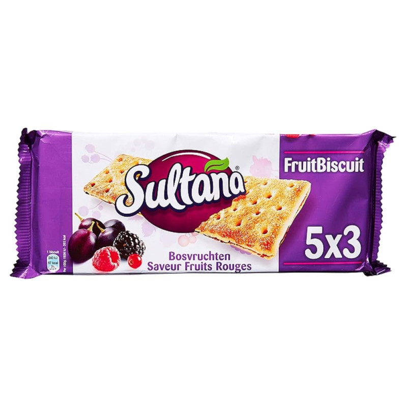 Sultana - Biscuits Fruits des bois 218g