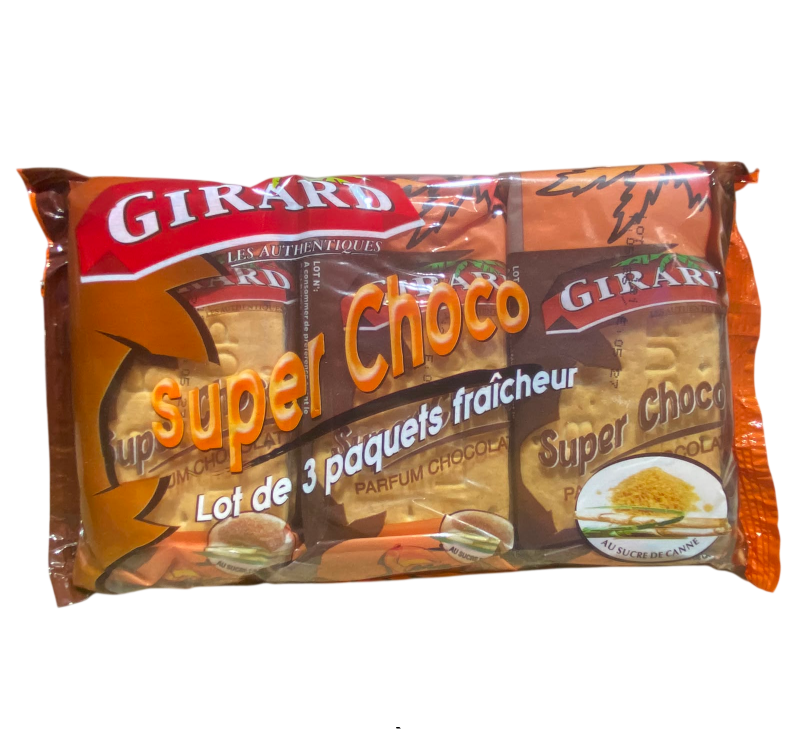 Girard - Biscuits super choco 3x2 240g