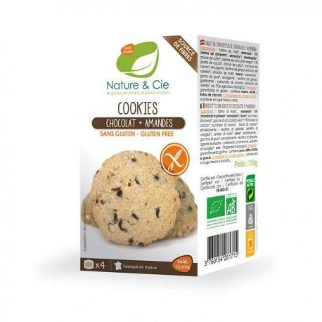 Nature & Cie - Cookies chocolat amandes sans gluten