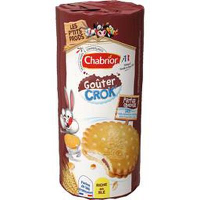Chabrior - Biscuits goûter crock chocolat & lait