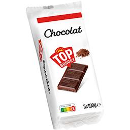 Top Budget - Tablettes chocolat noir