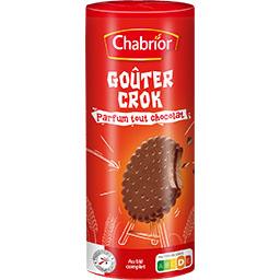 Chabrior - Biscuits Goûter Crok fourrés tout chocolat