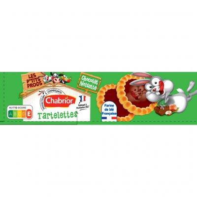 Chabrior - Tartelettes rondes goût chocolat/noisette