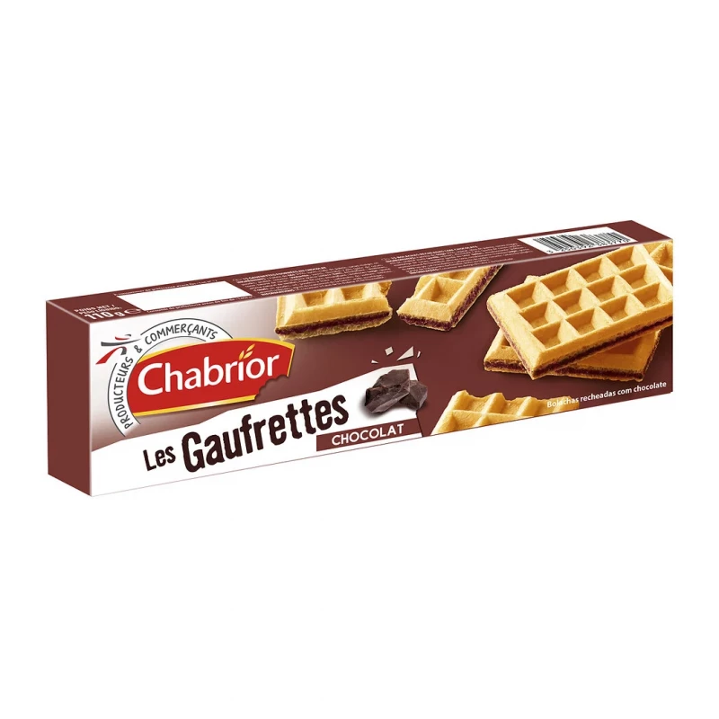 Chabrior - Les Gaufrettes chocolat 110g