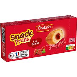 Chabrior - Gâteaux Snack Fruits' à la fraise