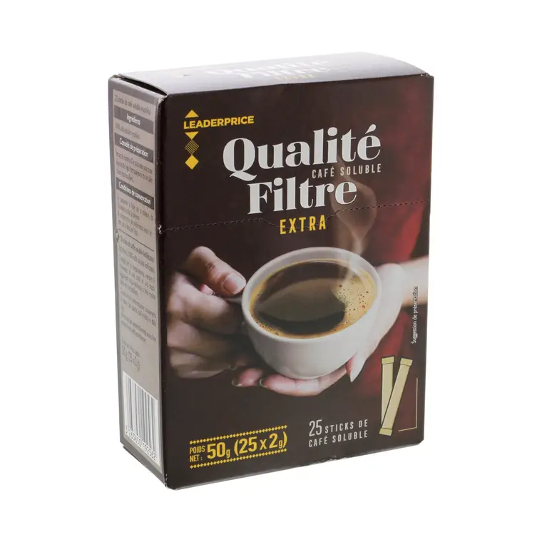 Leader Price - Café soluble qualité filtre