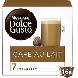 Nescafé - Capsules de café compatibles Dolce Gusto - Café au lait