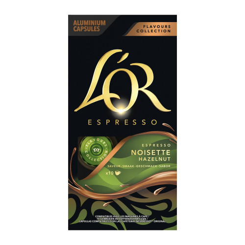 L'Or - Capsules espresso noisette x10