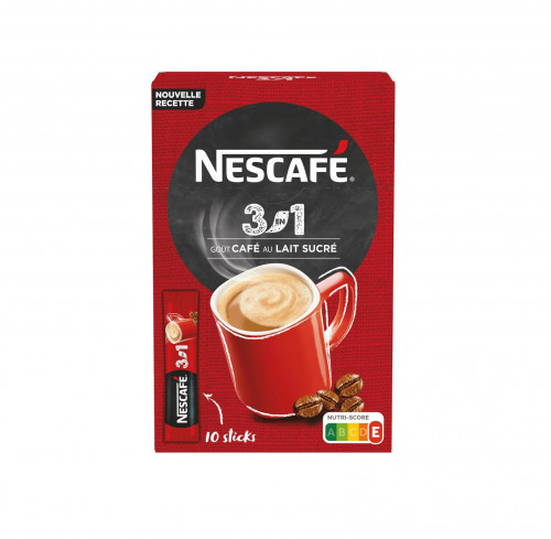 Nescafé - Café en sticks 3en1 X10