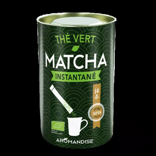 Aromandise - Sticks de thé matcha instantanés