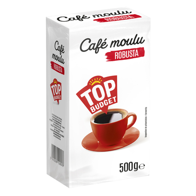 Top Budget - Café moulu Robusta