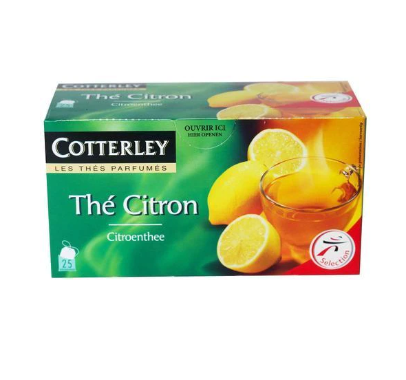 Cotterley - Thé noir saveur citron