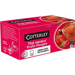 Cotterley - Thé saveur fruits rouges