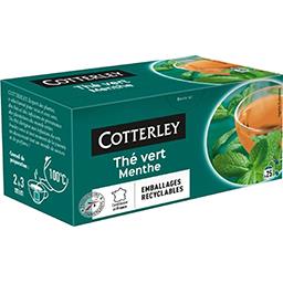 Cotterley - Thé vert menthe