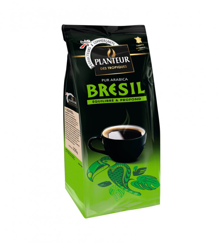 Planteur des Tropiques - Café moulu brésil 250g