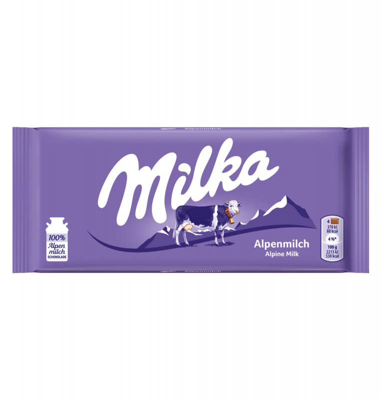 Milka - Tablette de chocolat au lait
