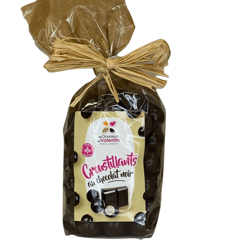 Les douceurs de Valentin - Croustillants au chocolat noir
