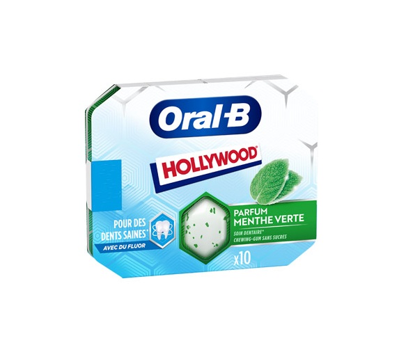 Hollywood - holly oral b menthe verte