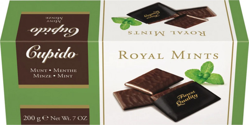 Cupido - Chocolats fourrés à la menthe Royal Mints - Captain - 123 Click
