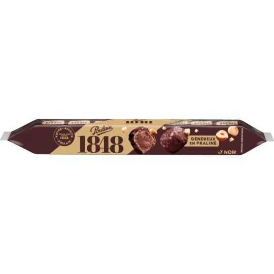 Poulain - Chocolats CŒUR PRALIN noir 224g