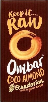 Ombar - Chocolat à la crème de coco et aux amandes