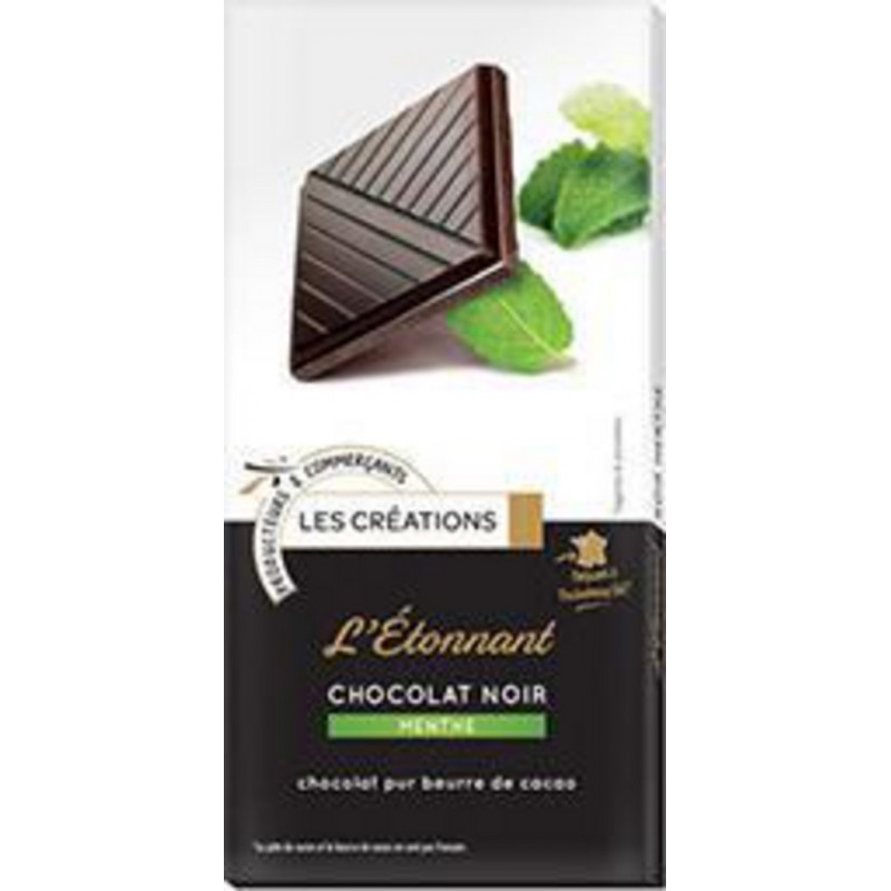 Les Créations - Chocolat noir à la menthe