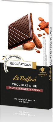 Les Créations - Chocolat noir éclats de fèves de cacao
