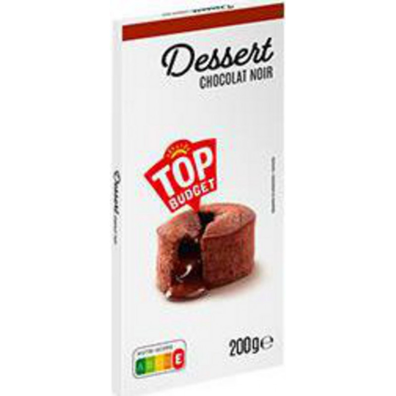 Top Budget - Chocolat pâtissier 200g