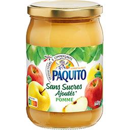 Paquito - Purée de pomme sans sucre ajoutée