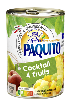 Paquito - Cocktail de fruits au sirop léger