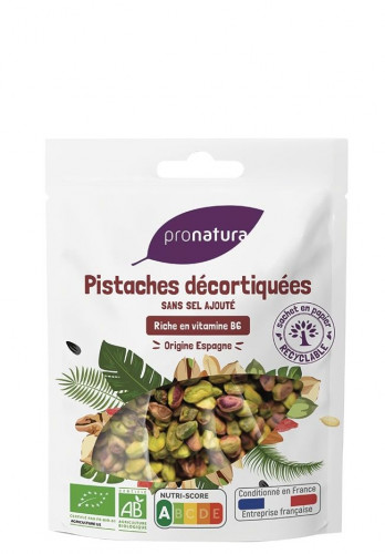 Pronatura - Pistaches décortiquées Bio