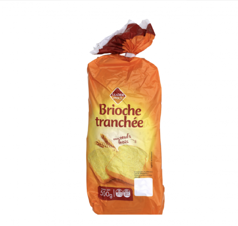 Leader Price - Brioche tranchée moelleux