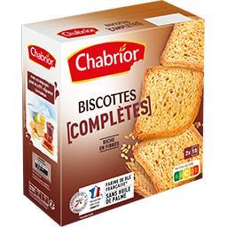 Chabrior - Biscottes complètes