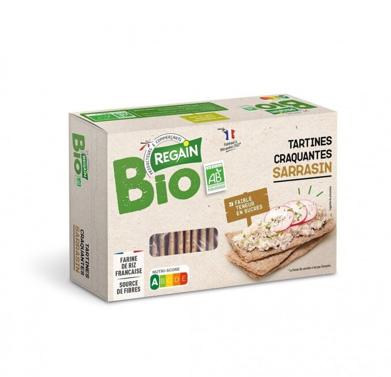 Regain Bio - Tartines riz/sarrasin